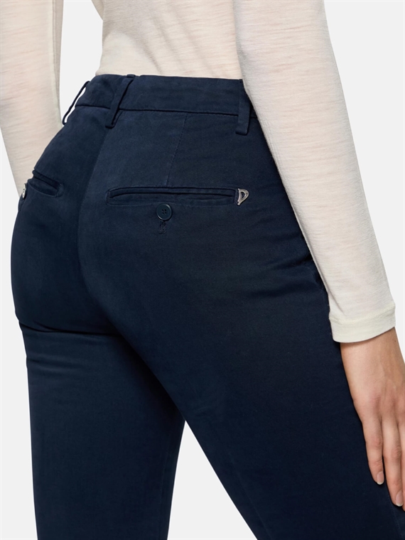 Dondup Slim-Fit Bukser, Navy Blue 